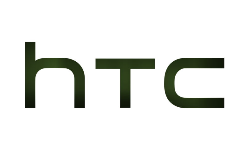 Het logo van HTC, wiens smartphones verkrijgbaar zijn bij Ide Automotive